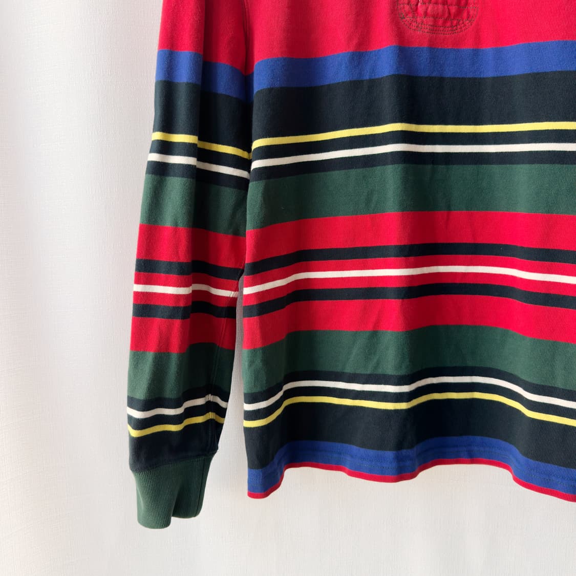 폴로 랄프로렌 구형 럭비 셔츠 커스텀핏 M 상품이미지3