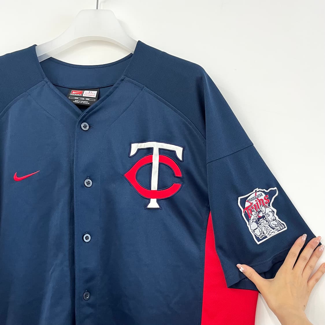 나이키 MLB 미네소타 트윈스 요한 산타나 반팔 유니폼 상품이미지3