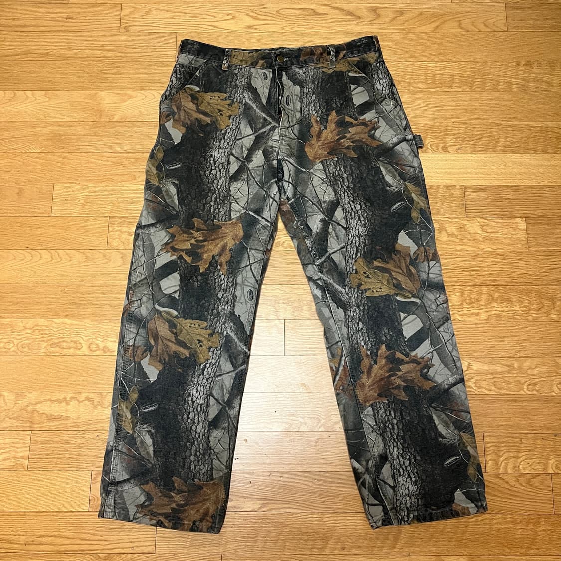 [36x30] 00s 빈티지 칼하트 B158 CMO 리얼트리 팬츠 상품이미지3