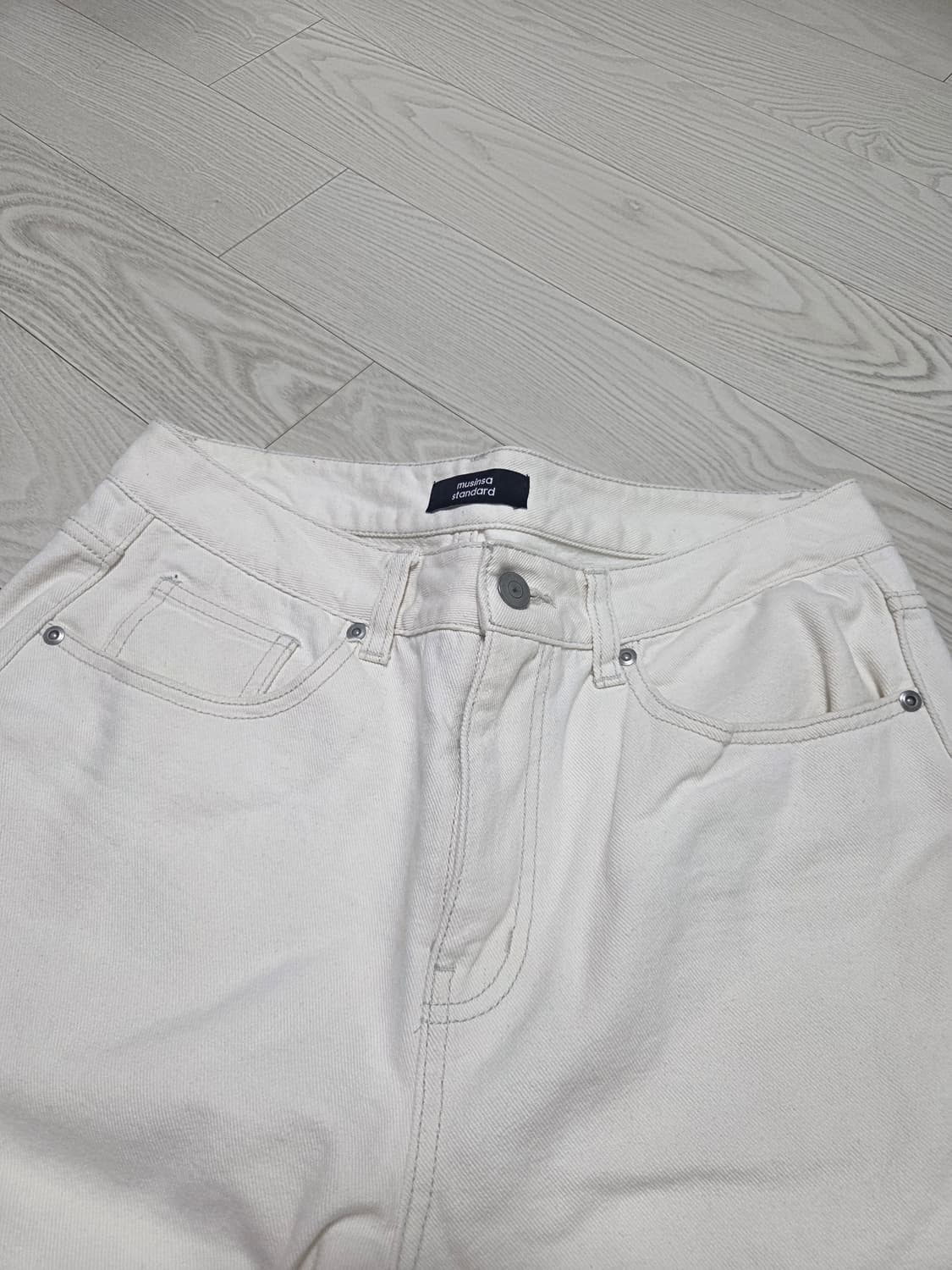 (31)무신사스탠다드 크림진 상품이미지4