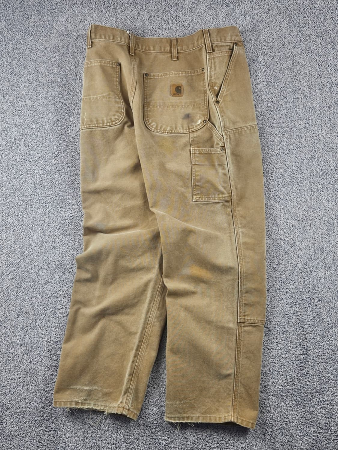 칼하트 덕 캔버스 더블니 카펜터 워크 팬츠 ( 34X30 )/ 11297 상품이미지3