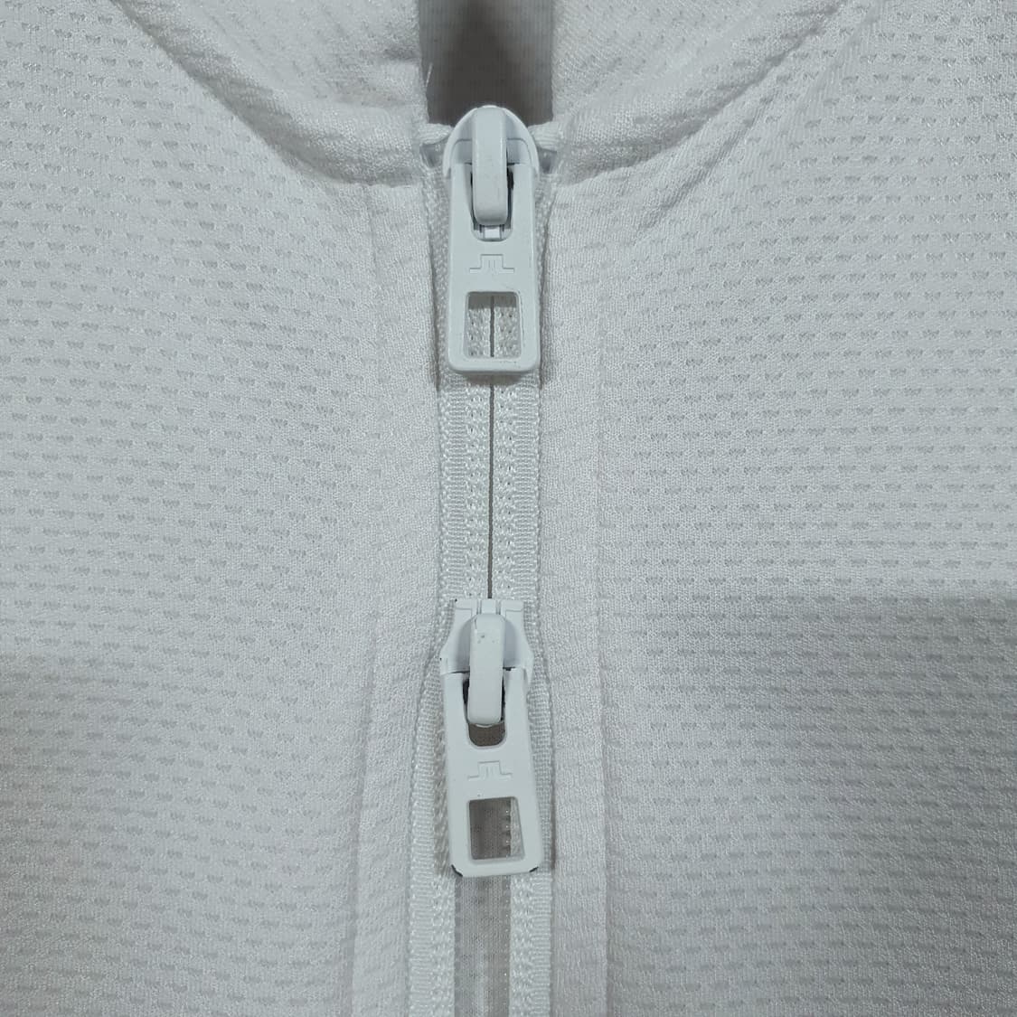 L) 제이린드버그 신형 23FW 차르 골프 미드 레이어 집업 자켓 화이트 상품이미지6