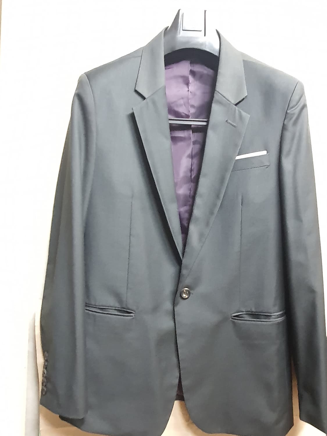 그레이 포켓 블레이저 95 상품이미지1