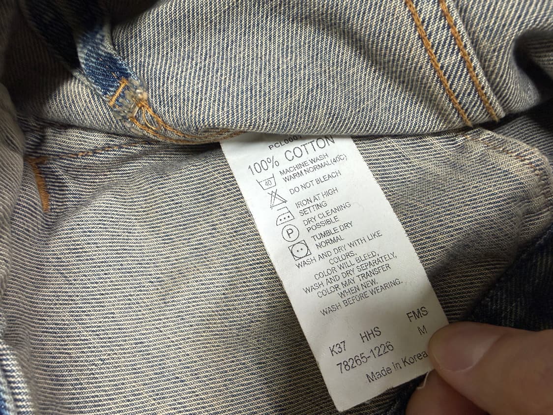 리바이스 78265 데님 트러커 자켓 상품이미지5