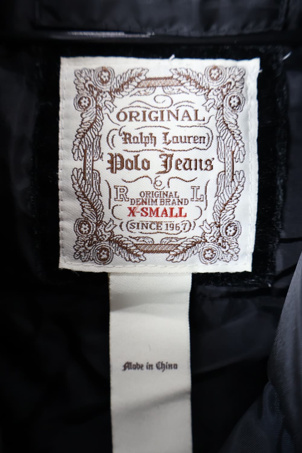 Polo Jeans Black Fur N-2B Bomber Jacket 상품이미지8