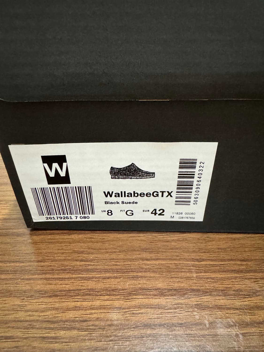 클락스 왈라비 고어텍스 gtx uk8 265 상품이미지3