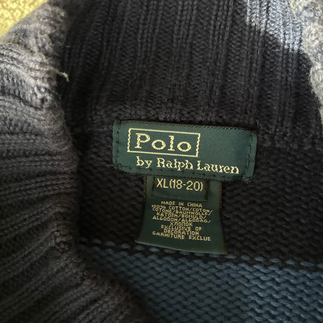 폴로 스트라이프 집업  상품이미지2