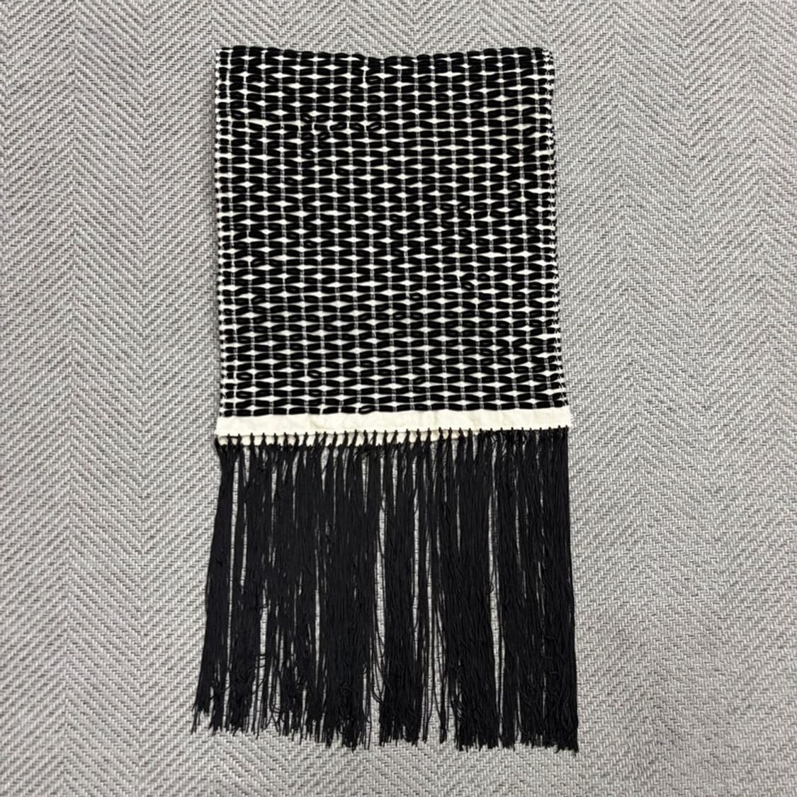 조르지오 아르마니 울 블렌디드 니트 머플러 v1545 상품이미지2