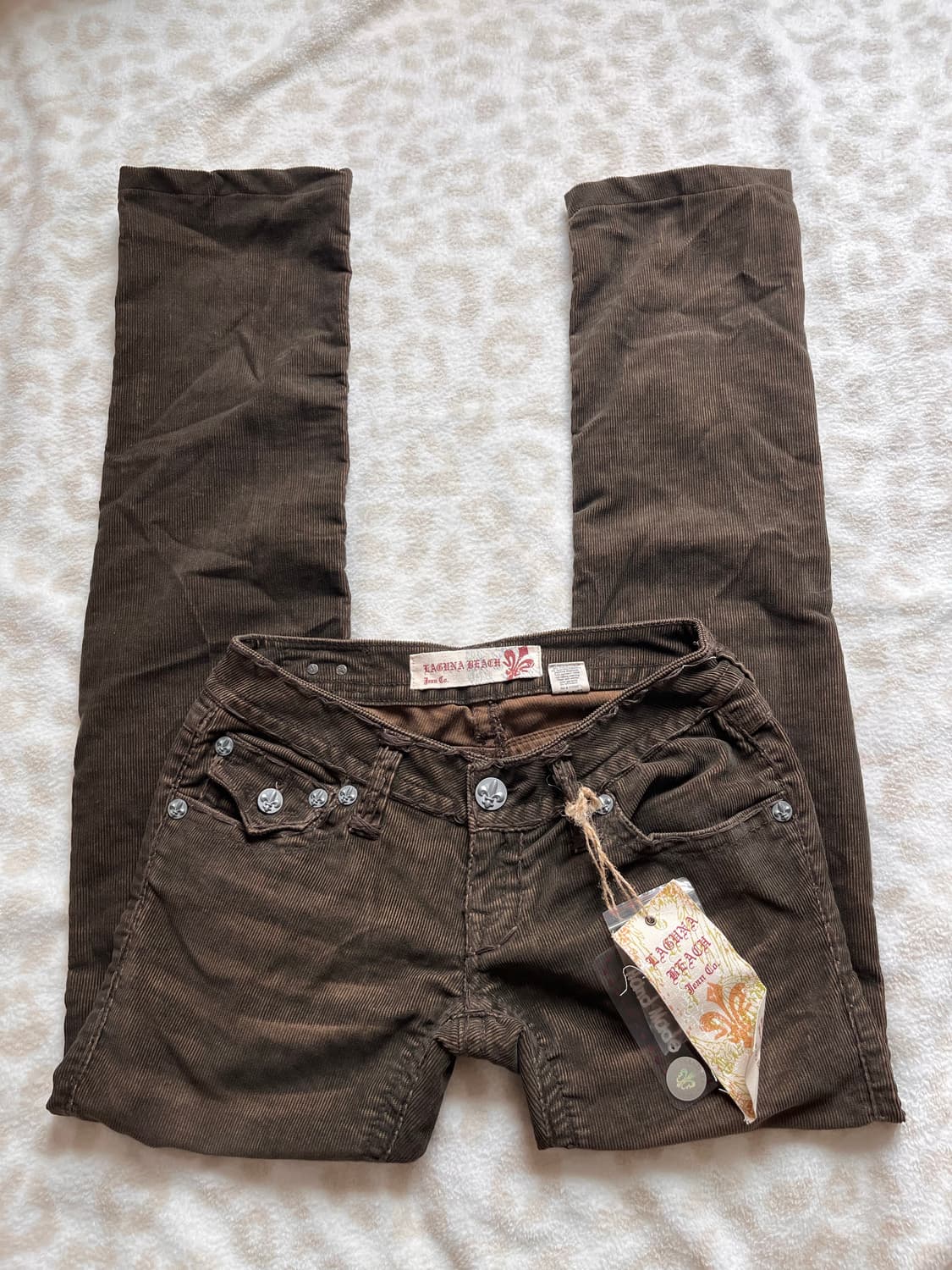 Laguna Beach Jean Deadstock Brown Co 상품이미지1