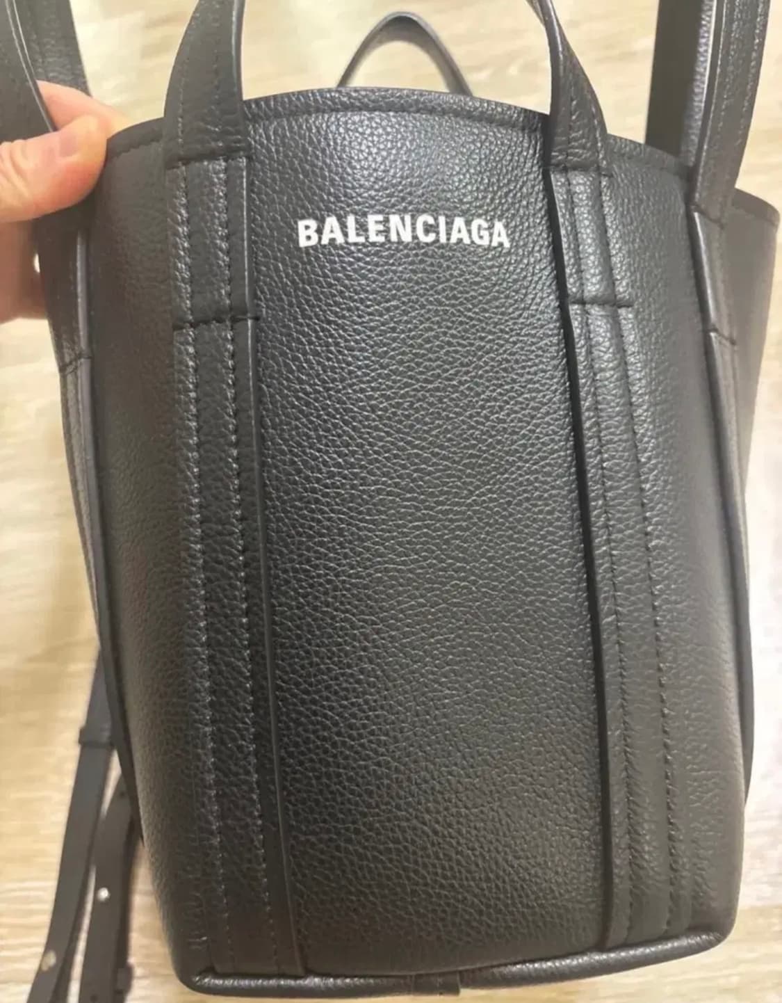 [정품] 발렌시아가 에브리데이 XS 토트백 블랙 거의 새상품 상품이미지4