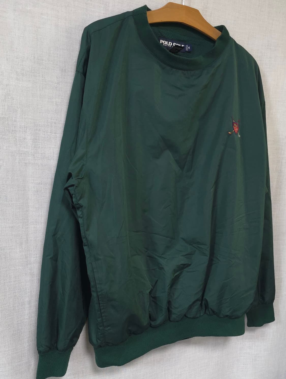 폴로 골프 랄프로렌 웜업 바람막이 오버핏 크루넥 풀오버  105 110  상품이미지3