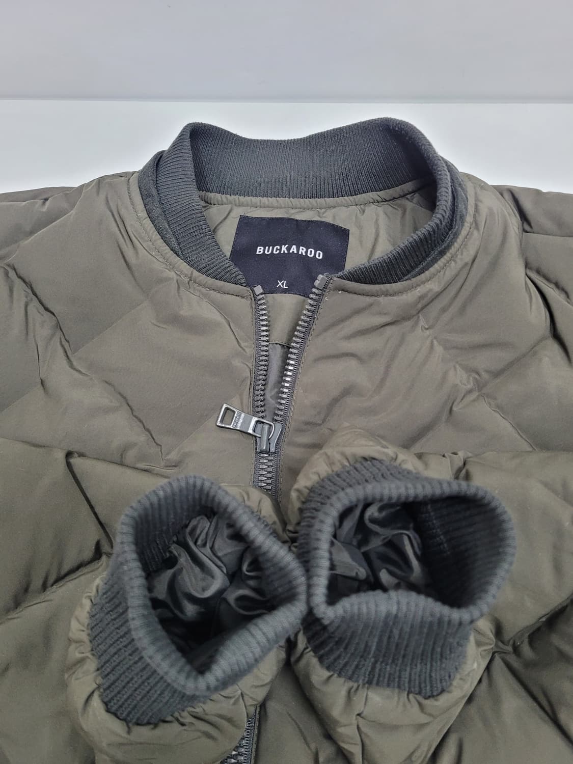 BUCKAROO 20FW 버커루 퀼팅 구스 다운 패딩 점퍼 / 남 XL  상품이미지4