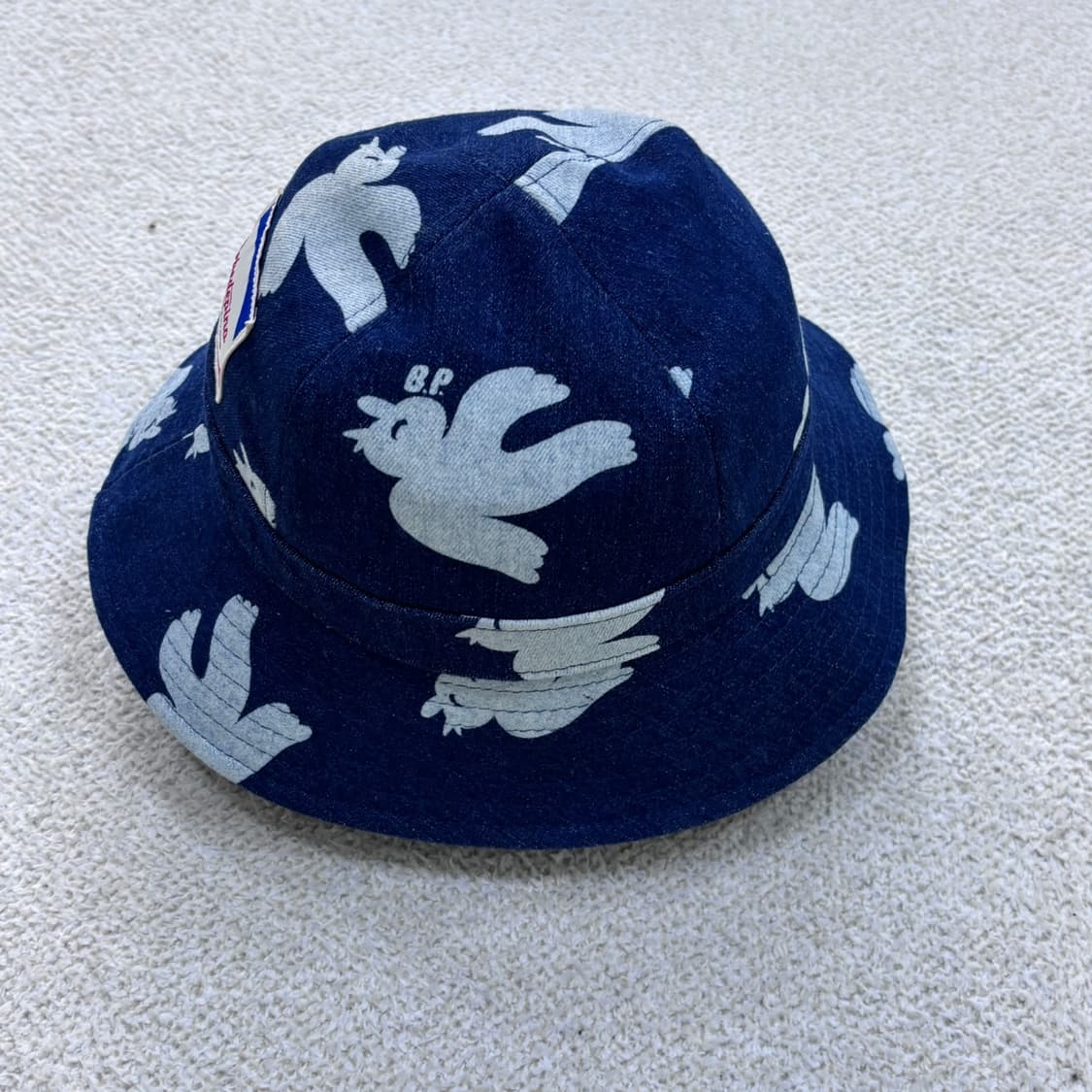 F 베베드피노 키즈 올오버 데님 버킷햇 0429E 상품이미지2