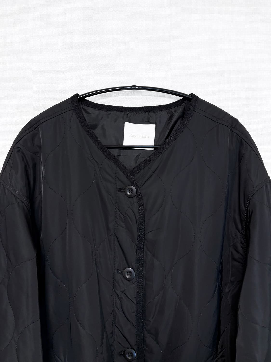 Quilted Liner Jacket - Black 상품이미지5