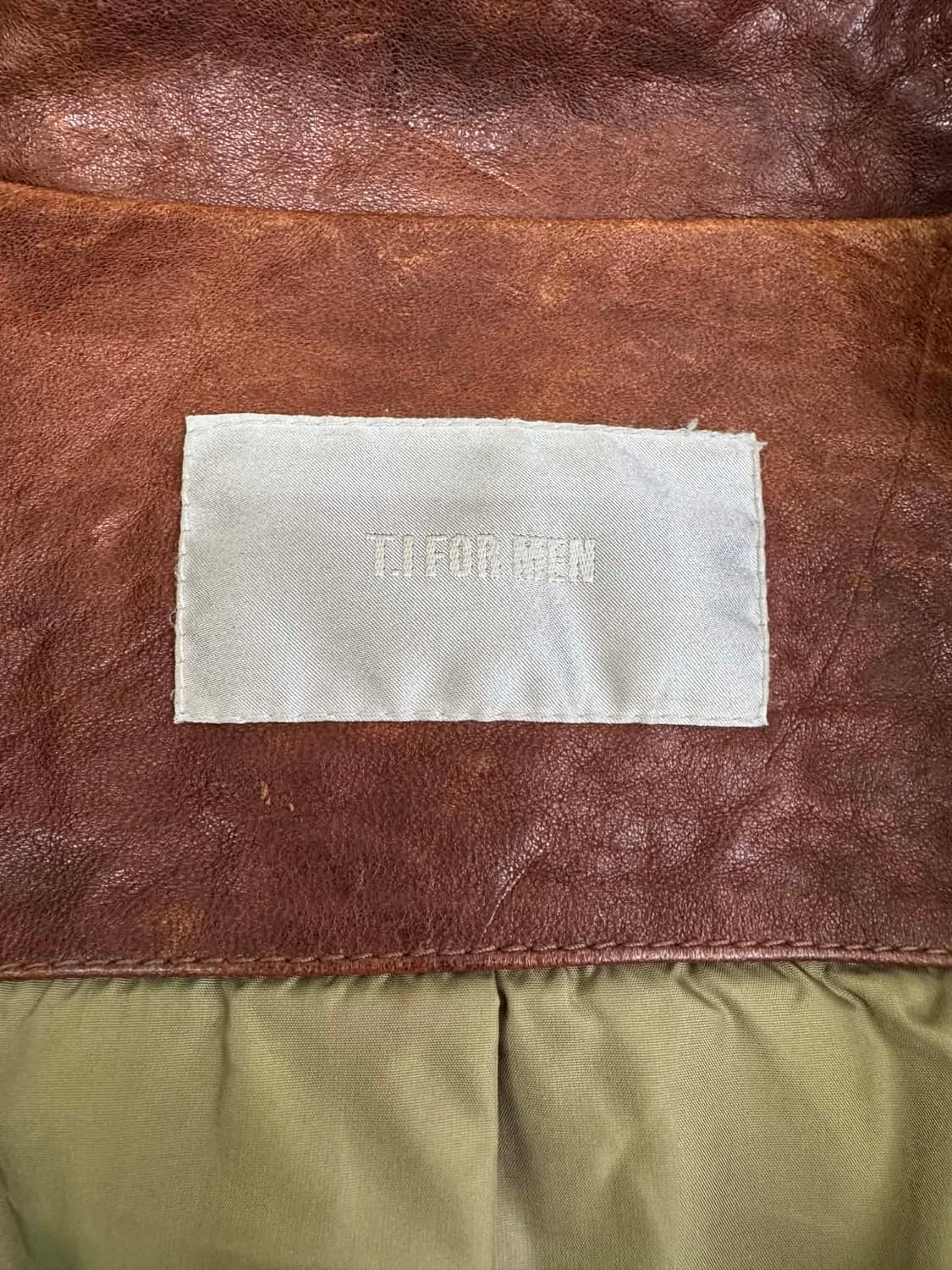 [M] T.I FOR MEN 천연 양가죽 필드 자켓 상품이미지4