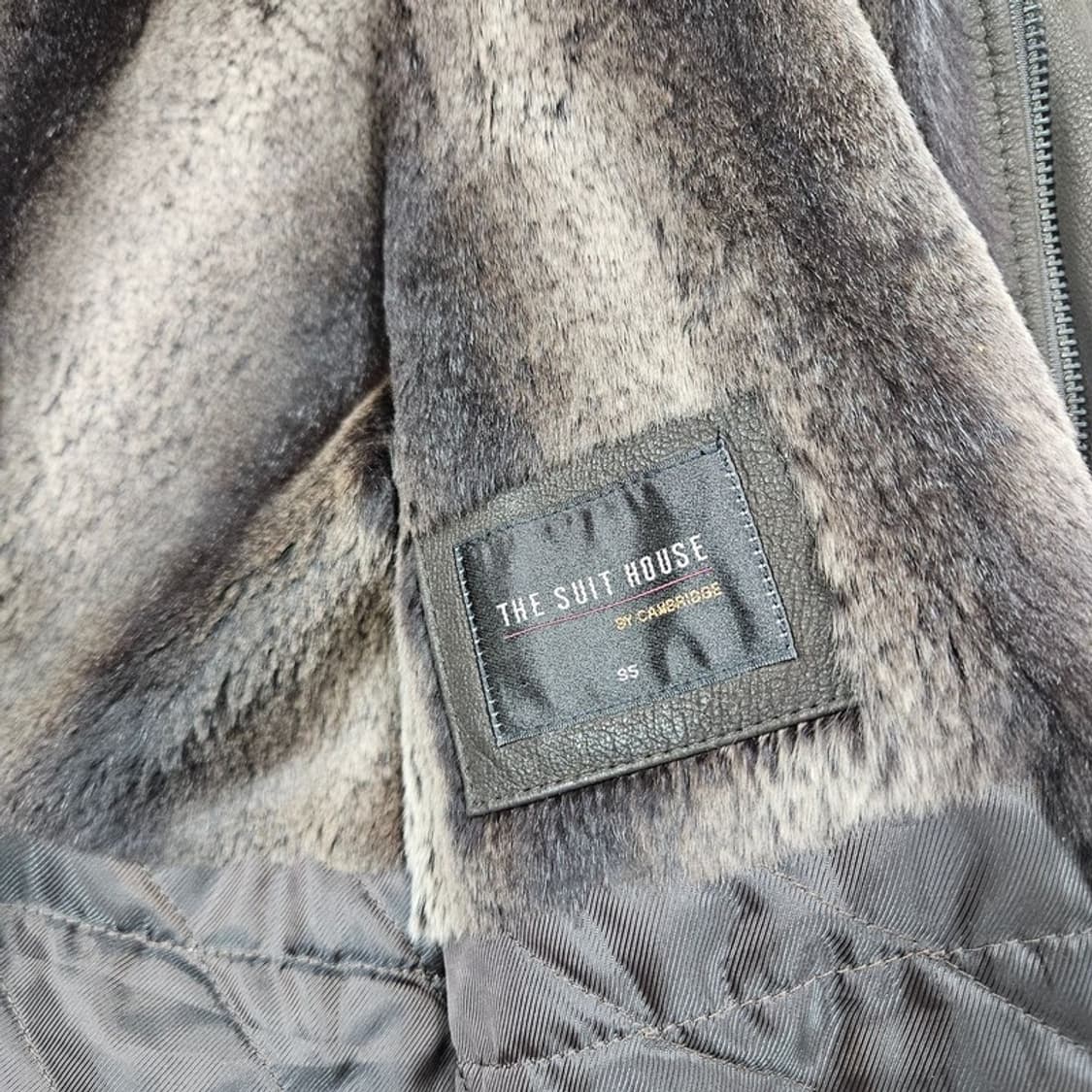 THE SUIT HOUSE 염소가죽 자켓 M 상품이미지6
