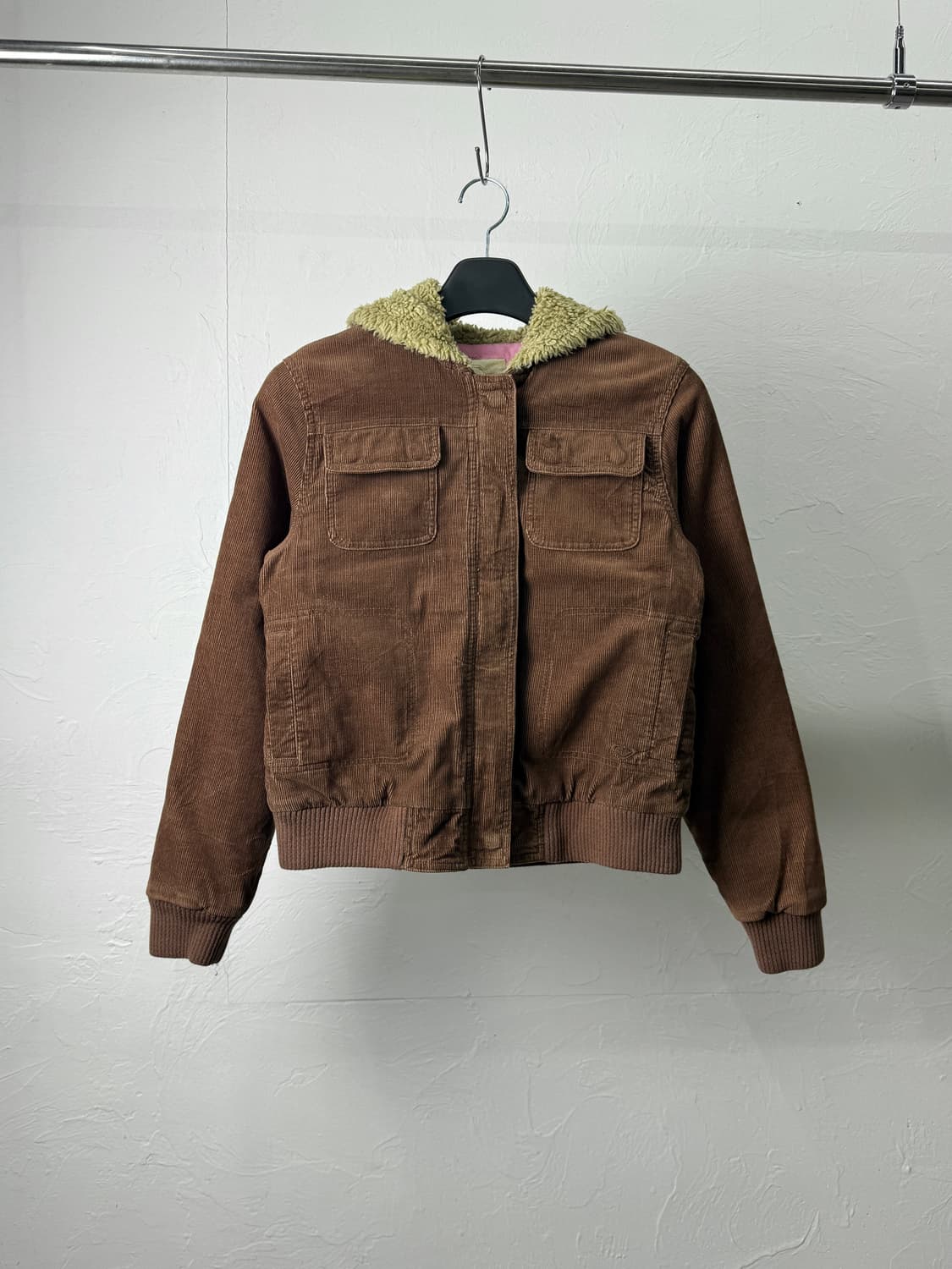 Roxy 코듀로이 후드 자켓 상품이미지1