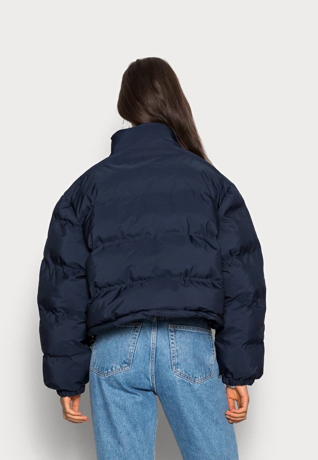 Weekday 위크데이 크롭 푸퍼재킷 네이비 (코디된셔츠증정) 상품이미지7