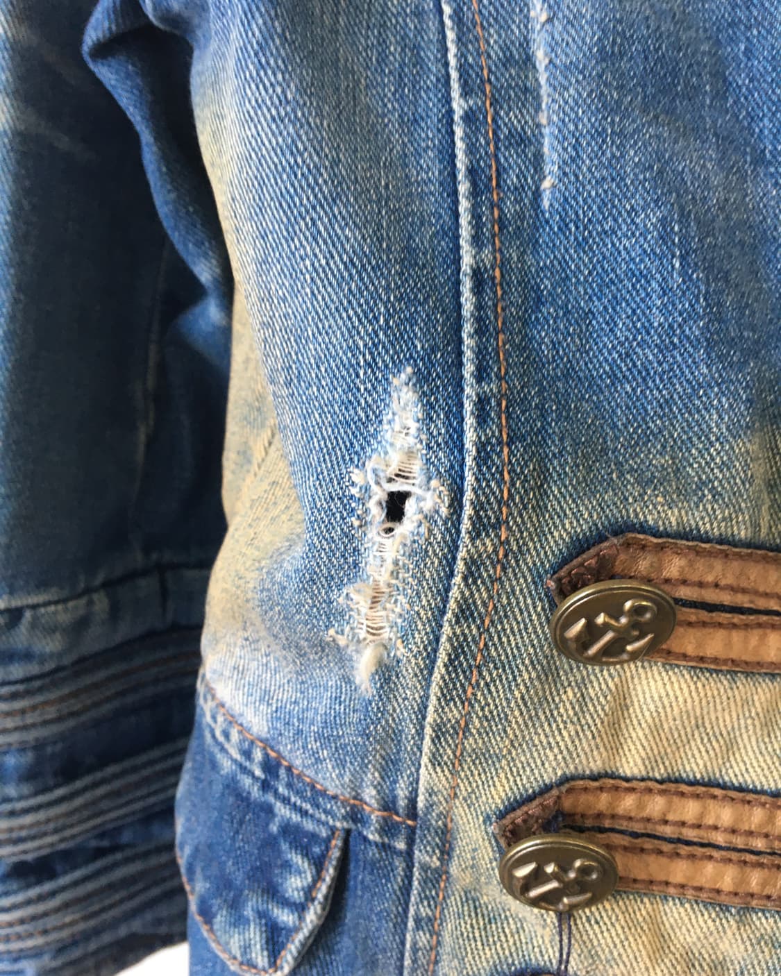 Double button denim jacket 상품이미지4