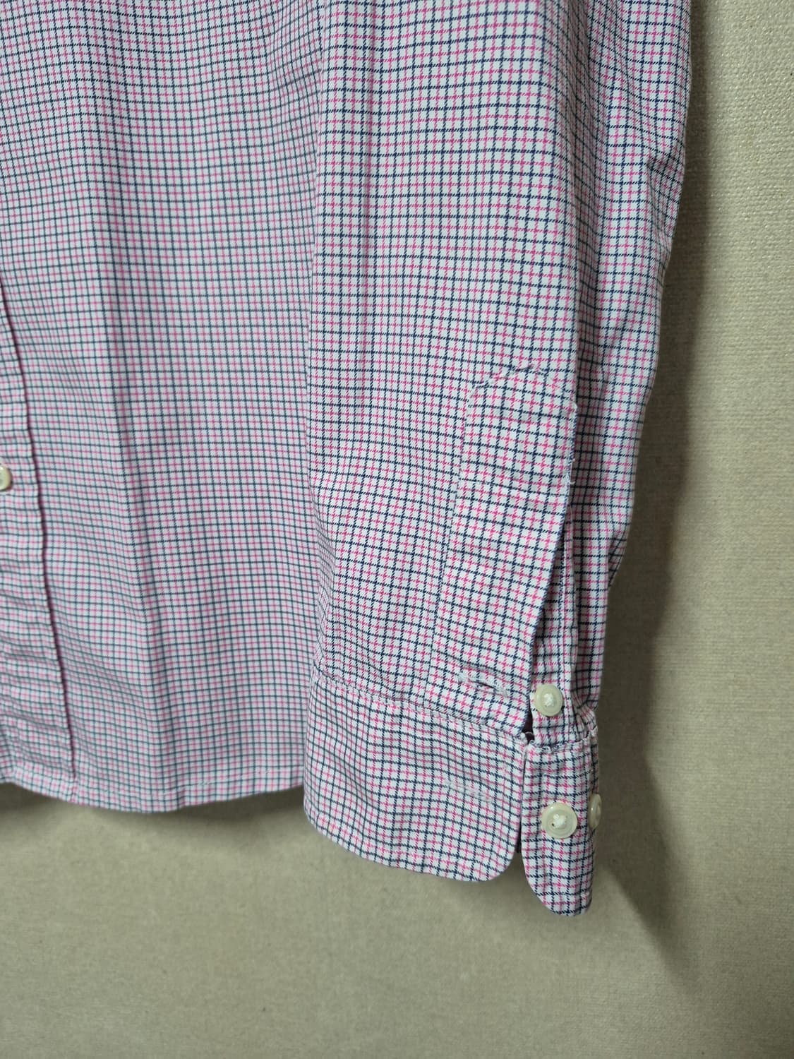 폴로 랄프로렌 잔체크 셔츠 상품이미지4