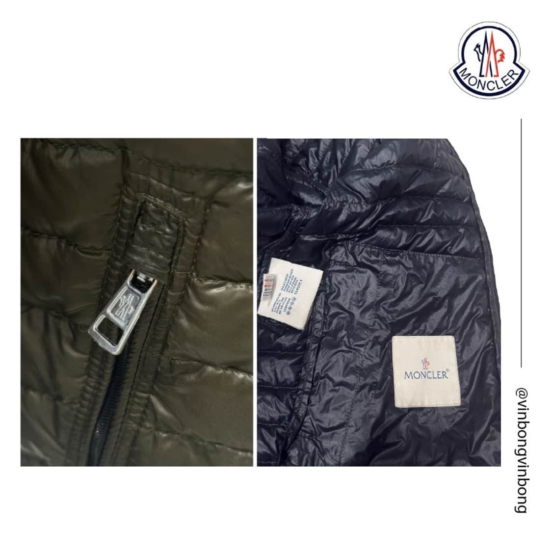 몽클레어 라이오넬 다운자켓 (올리브그린) 상품이미지5
