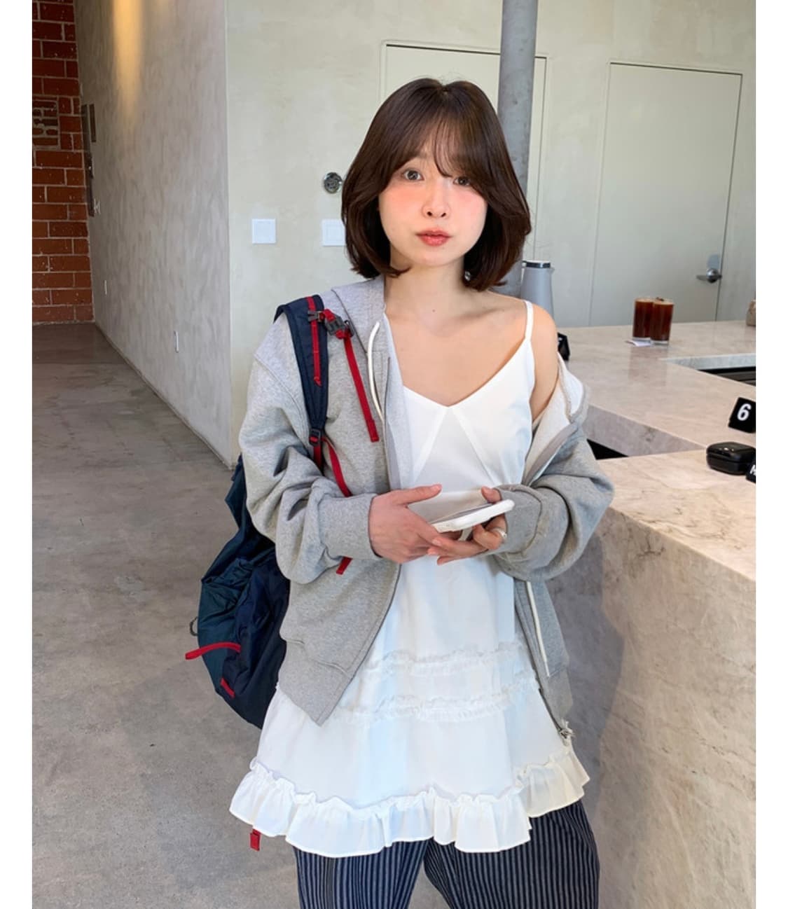 언더비 프릴 캉캉 레이어드 원피스 상품이미지2