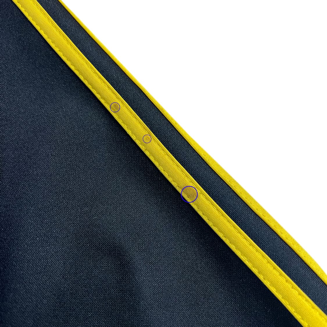 아디다스 스트릿 블랙 옐로우 라인 후디 져지 상품이미지6