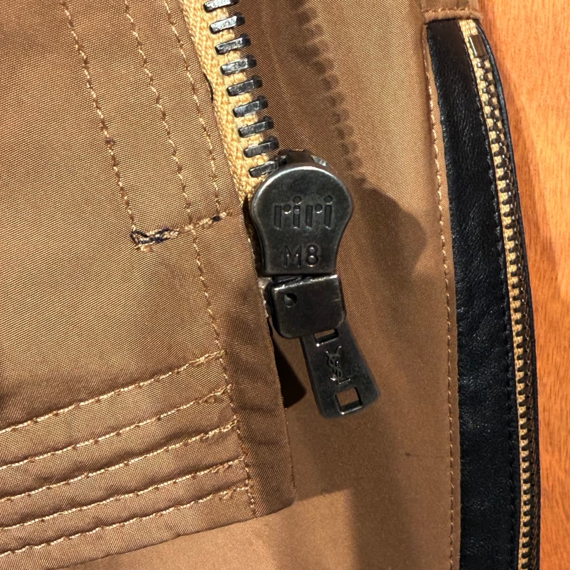 YSL 입생로랑 이태리 나일론 라이더 자켓 L 상품이미지5