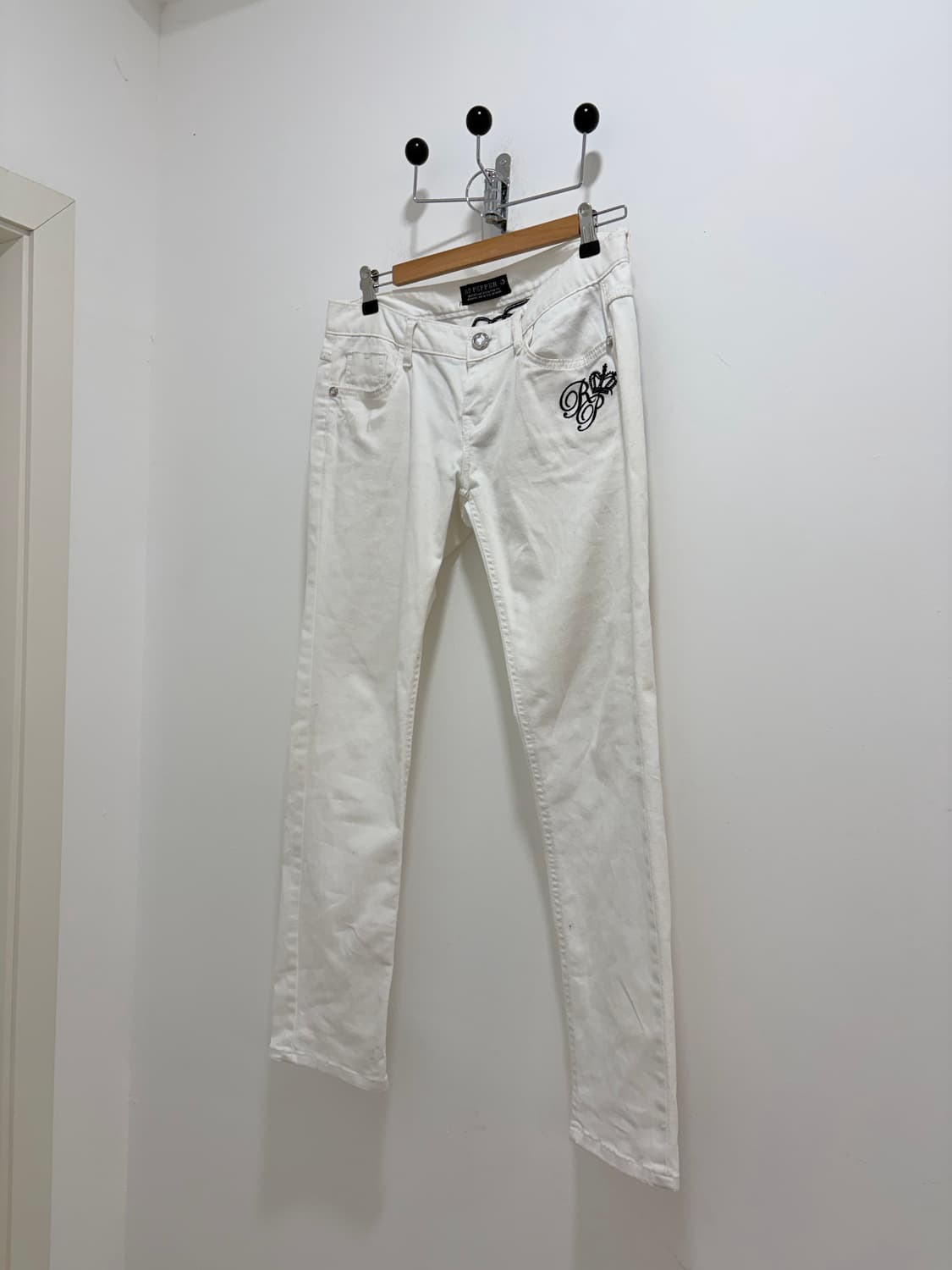 RED PAPPER 레드페퍼펑크 화이트 데님팬츠 상품이미지8