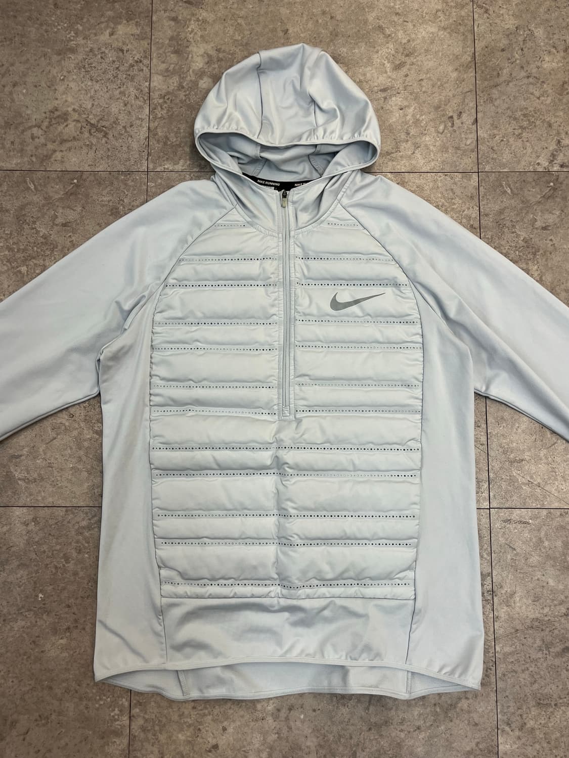 나이키 에어로로프트 다운 반집업 후드 긴팔티 L #csz2977 상품이미지4