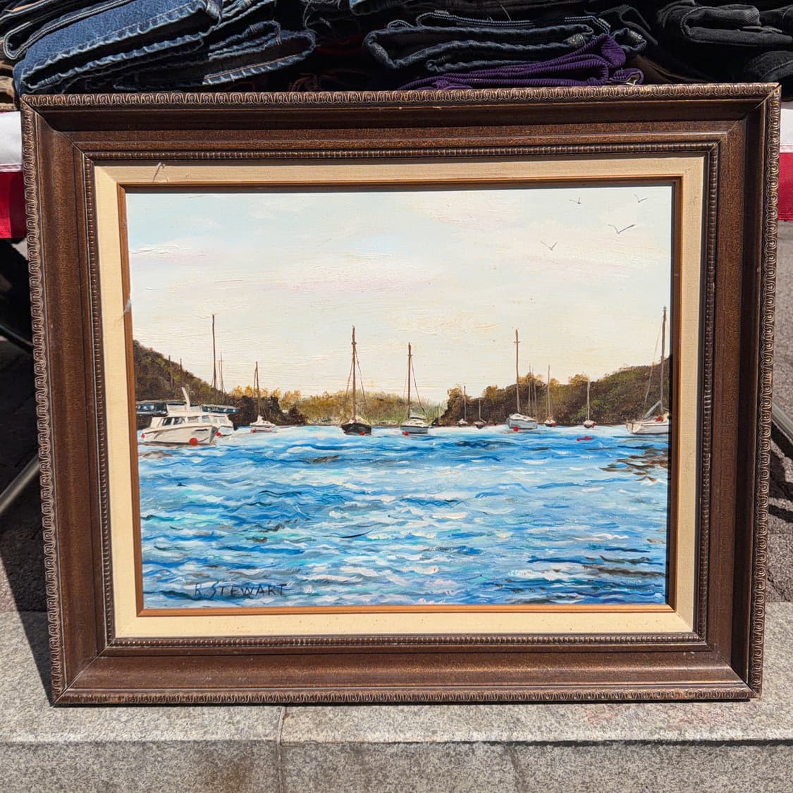 빈티지 소품 우드 프레임 그림액자 상품이미지1