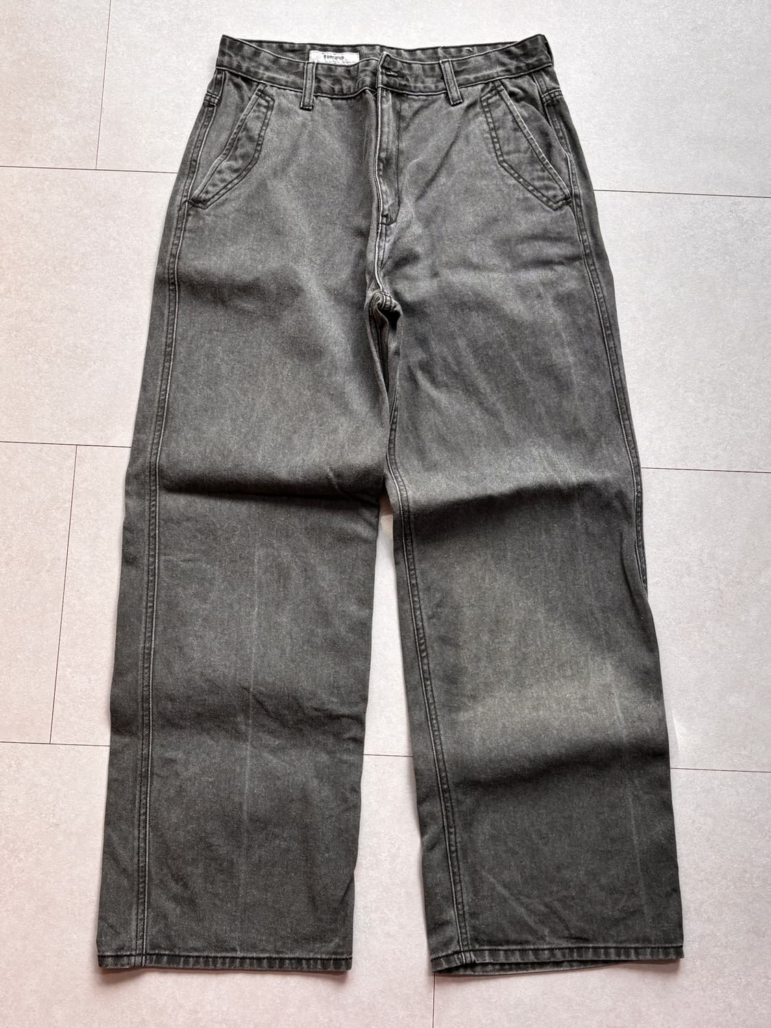 밀리터리st 빈티지 카키 데님 / 에잇세컨즈 상품이미지1