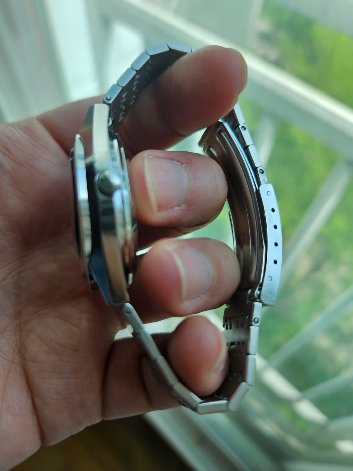 1977s 세이코 타입2 각유리 쿼츠 빈티지 시계 상품이미지3