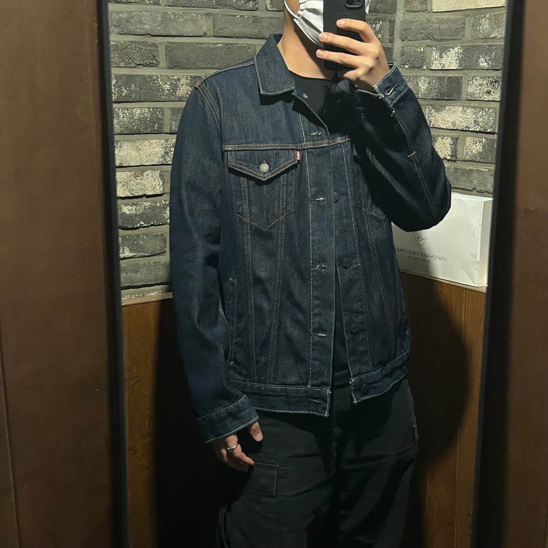 L) 리바이스 3세대 청 데님 자켓 진청 상품이미지9