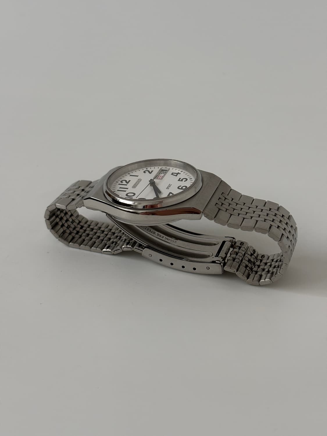 1990s Spirit Arabic Index Silver Quartz 상품이미지6