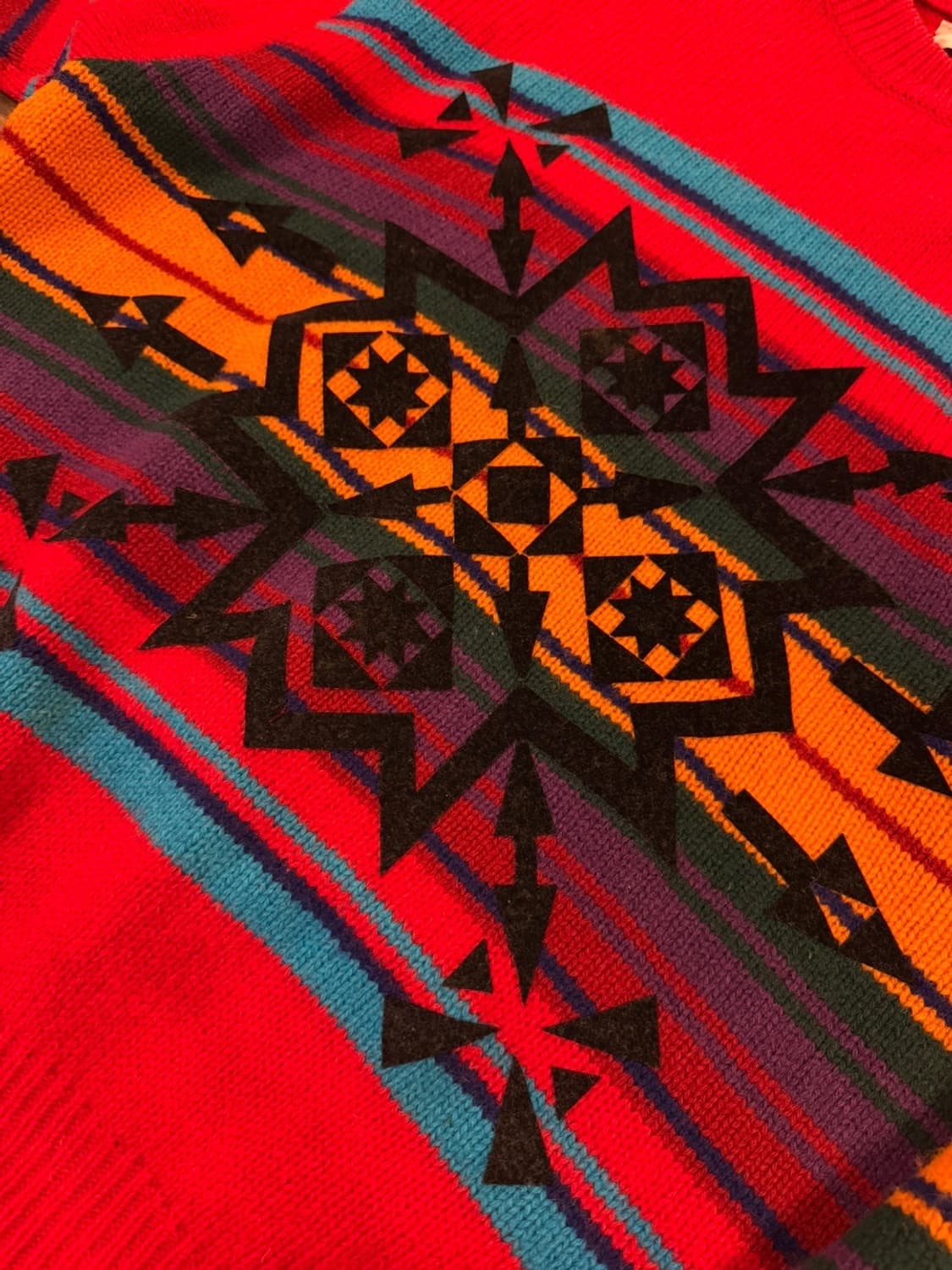 베네통 나바호 램스울 니트 100~105 상품이미지8