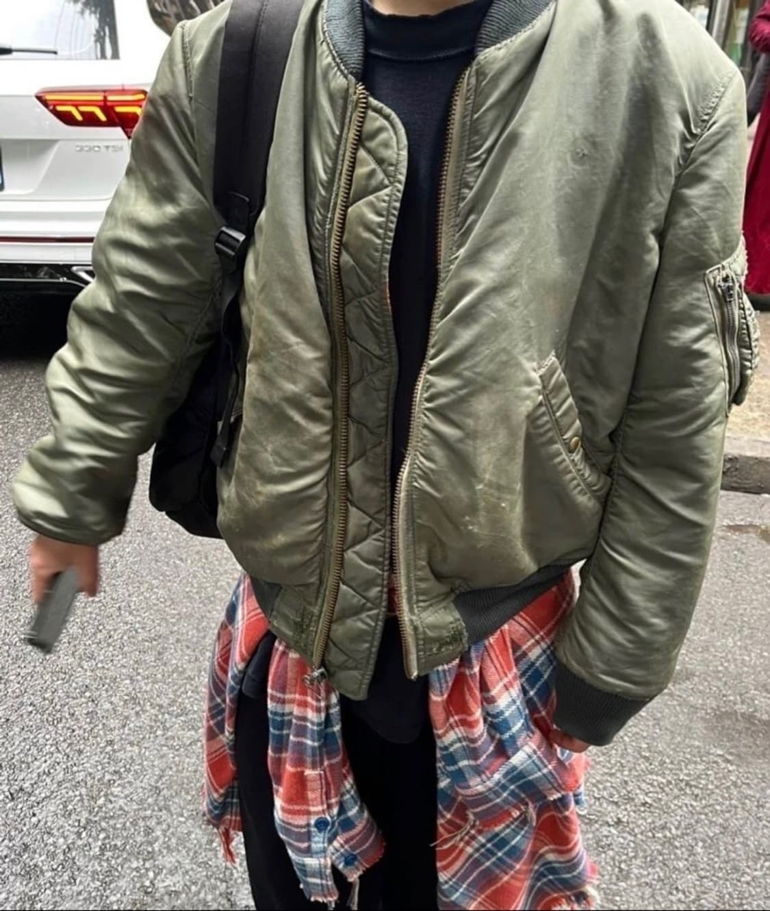 테이크이지 빈티지 ma1 마원 봄버 카키 L 상품이미지1