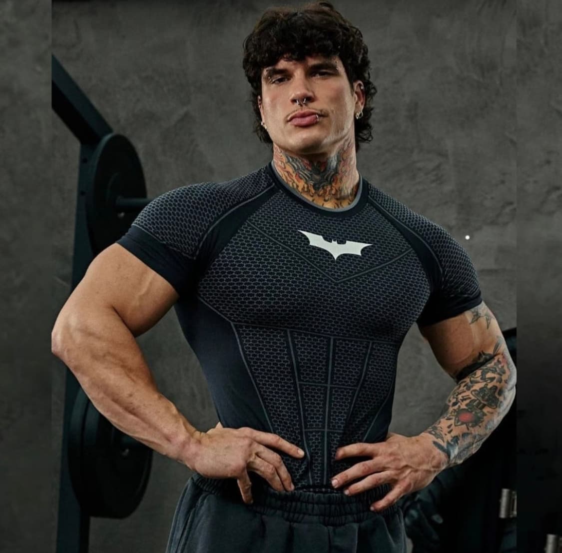 youngla 영엘에이 배트맨 컴프레션 블랙 새상품M 상품이미지1