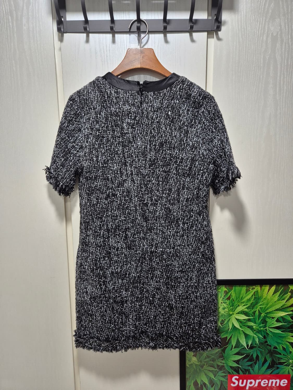 (세일)(새상품)VTG 트위드 리본 원피스 상품이미지10