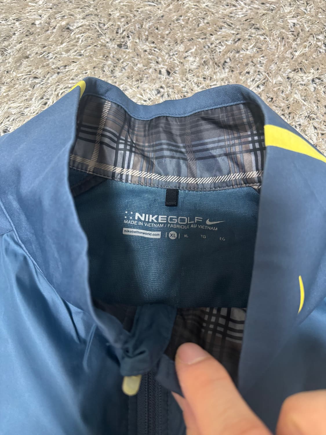 나이키 반집업 반팔 바람막이 사이즈 95 상품이미지3