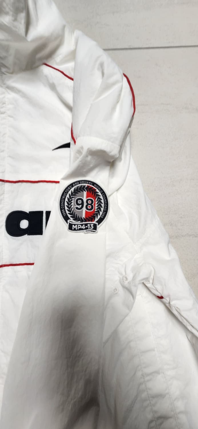 빈티지 홀리스터 맥라렌 화이트 트랙 자켓 상품이미지2