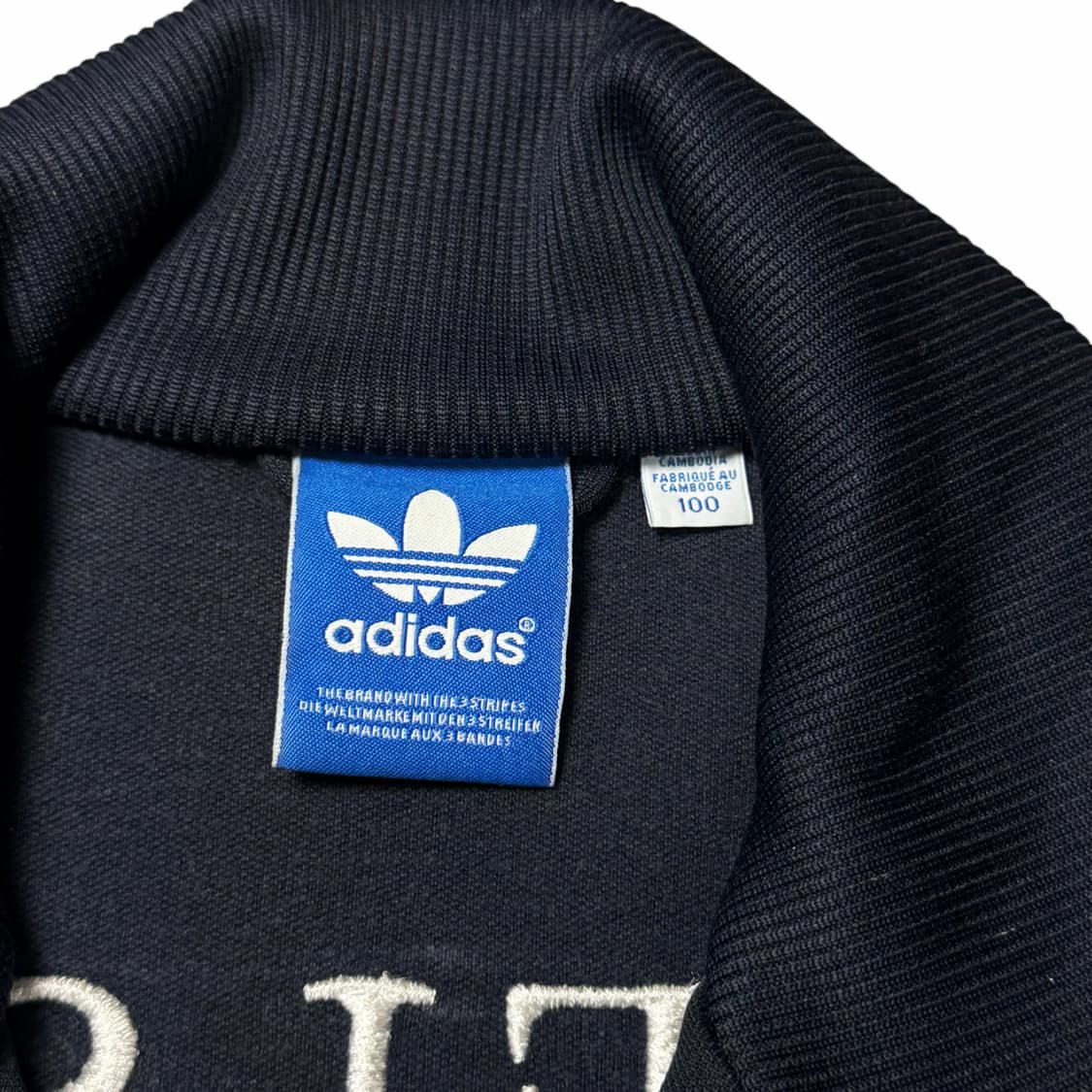 (100) 아디다스 첼시 빅로고 트랙탑 져지 네이비 상품이미지5