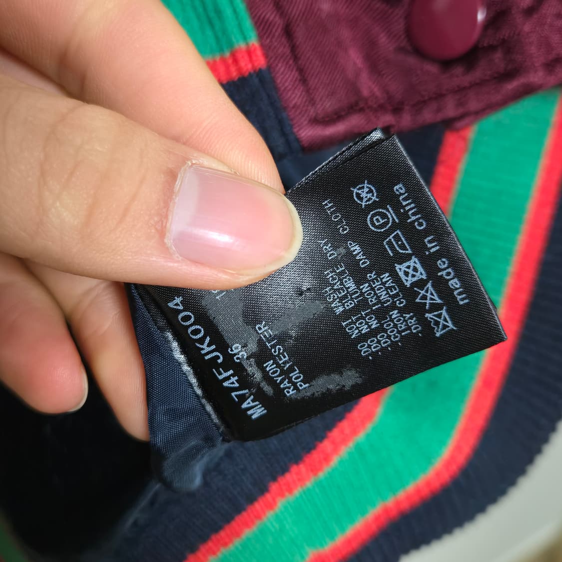 뮤베일 새틴 스카쟌 블루종 / 여성 자켓 상품이미지5