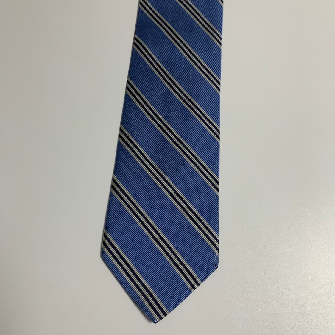 브룩스브라더스 스트라이프 명품넥타이 100실크 8cm A등급 상품이미지9