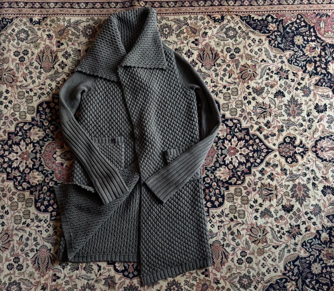 릭오웬스 니트 코트 100 상품이미지2