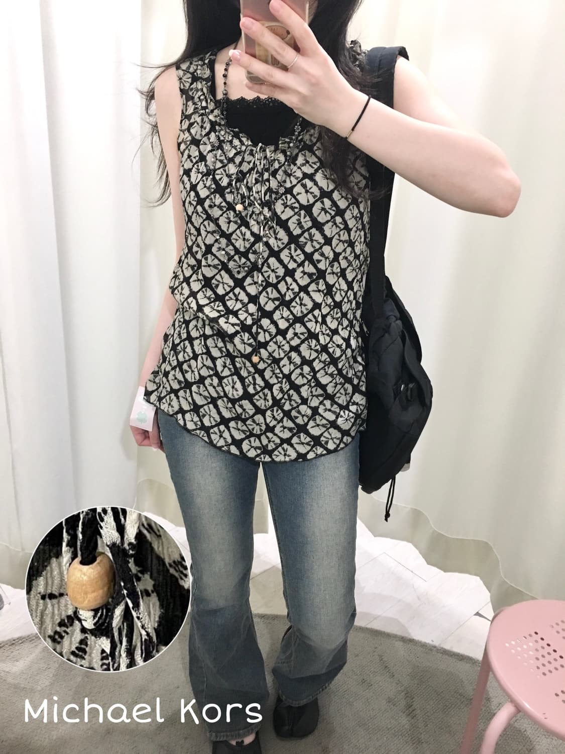 Michael Kors Pattern Sleeveless 상품이미지1