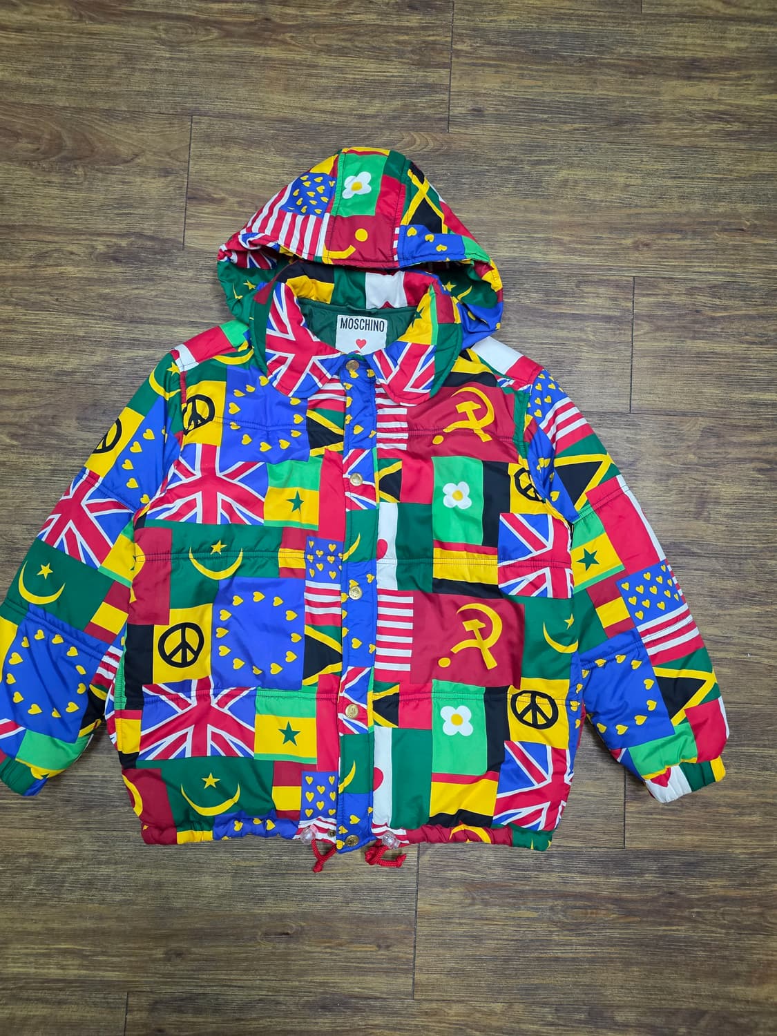 모스키노 쥬니어 푸퍼 폴리패딩 상품이미지1