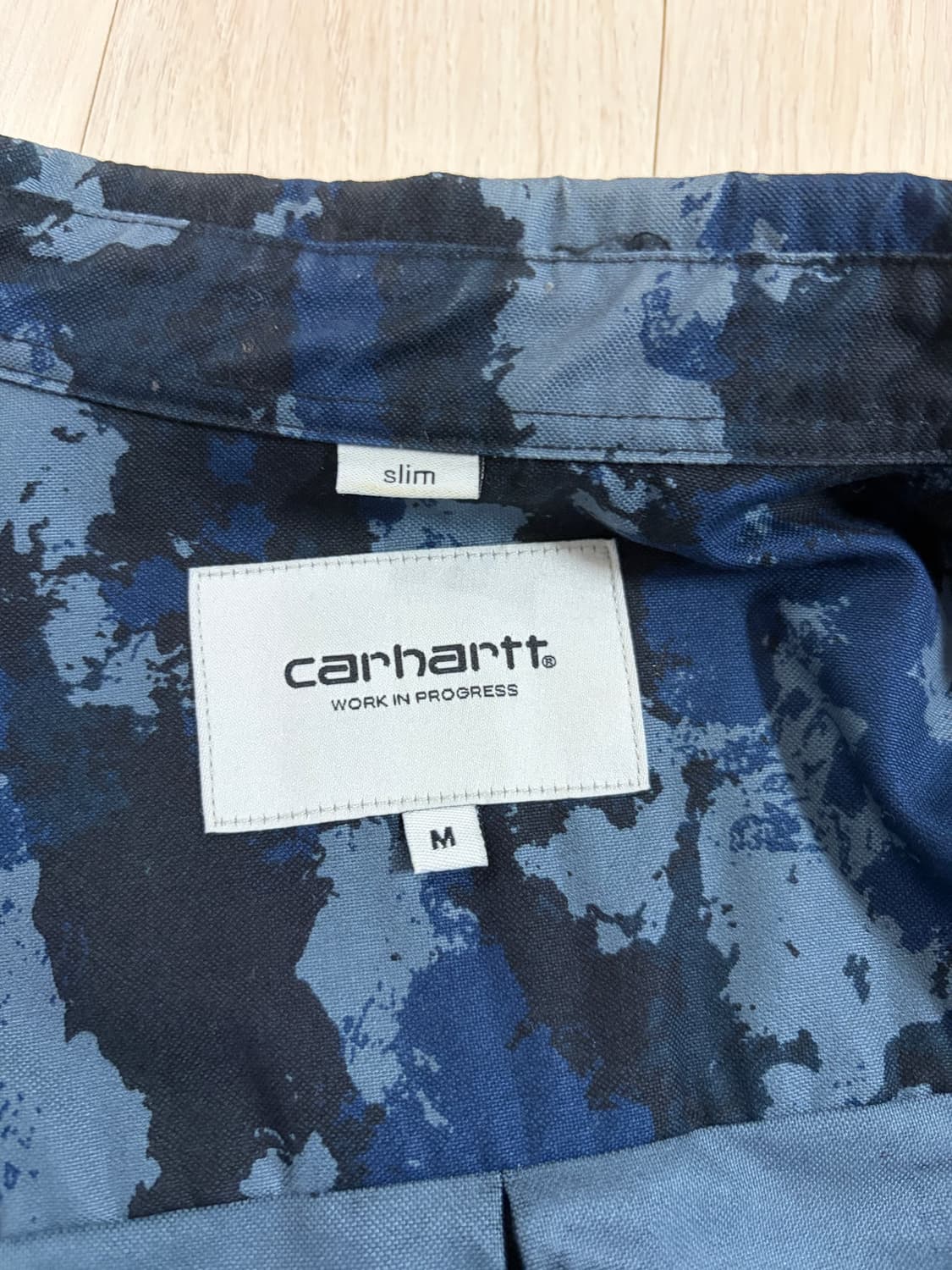 칼하트wip L/S CAMO PAINTED SHIRT 상품이미지3