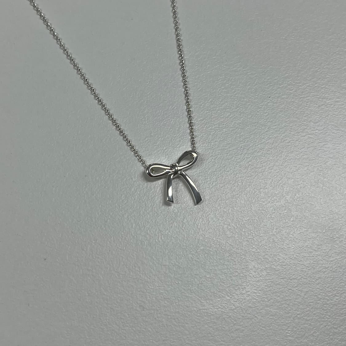 티파니앤코 리본 보우 목걸이 상품이미지3