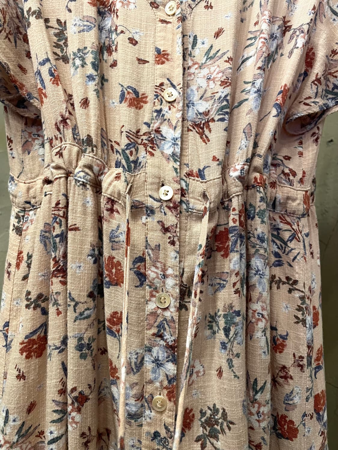 써스데이 아일랜드 플라워 패턴 롱 원피스 66 상품이미지6